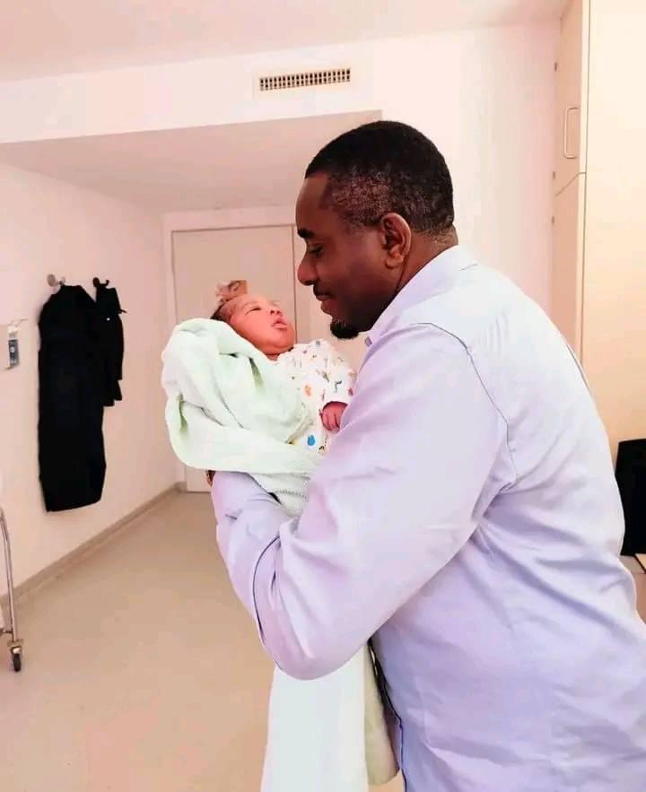 BREAKING NEWS:Nollywood actor Emeka Ike, wife welcomes baby girl